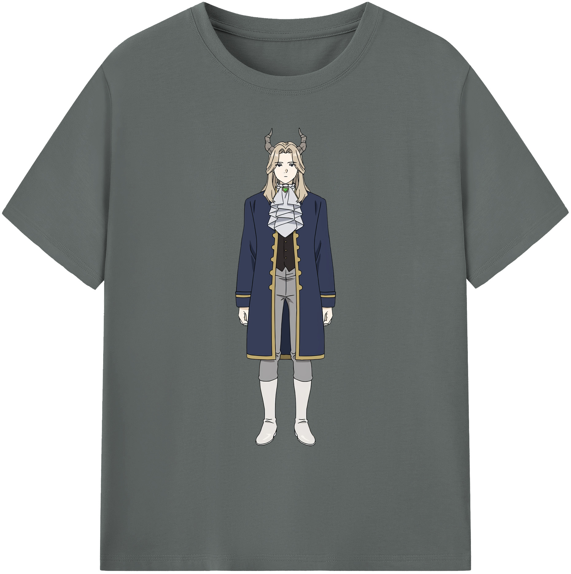 （画像用） 葬送のフリーレン Frieren 綿100％ メンズ半袖Tシャツ｜肌触りやわらか＆通気性
